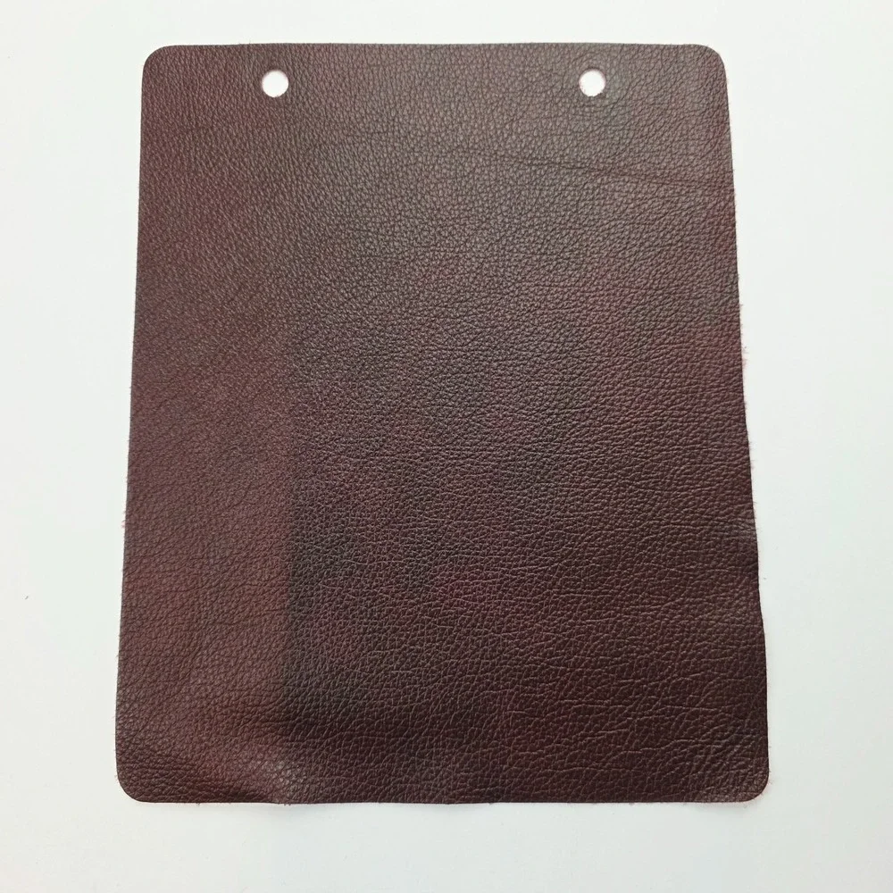 Lot Of 5 Brown Leather Sample Upholstery Swatches for Bookbinding Bags Wallet